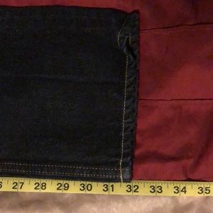 Hollister Mens 34 Slim Straight Button Fly Jeans